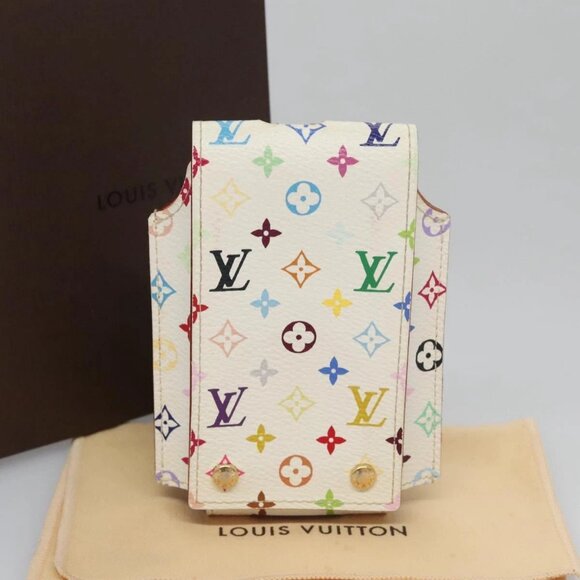 LOUIS VUITTON Monogram Multicolor iPod Nano Case White - Picture 10 of 15